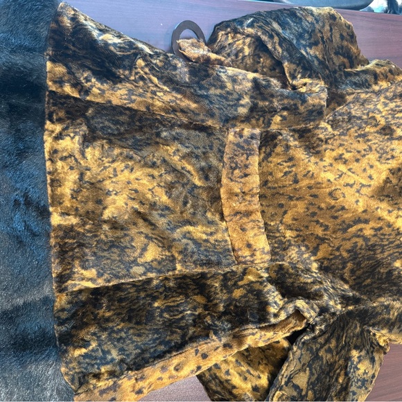 1970s Vintage Faux Fur Leopard Coat size 12 - Picture 11 of 11